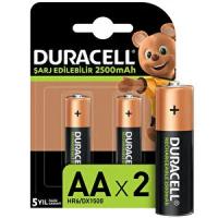 Duracell 2500mAh Şarjlı Kalem Pil