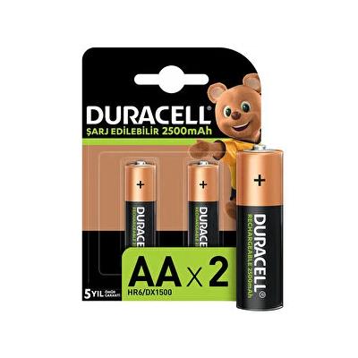 Duracell 2500mAh Şarjlı Kalem Pil