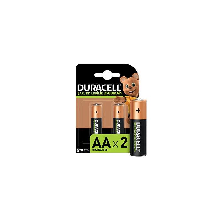 Duracell 2500mAh Şarjlı Kalem Pil