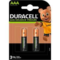 Duracell 750mAh Şarjlı İnce Pil