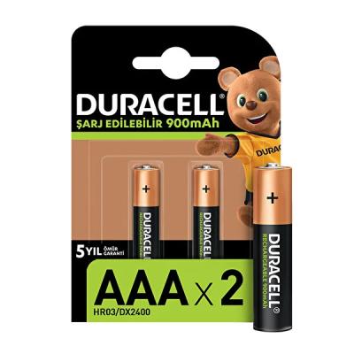 Duracell 900mAh İnce Şarjlı Pil